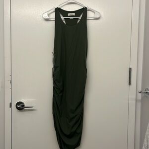Green aritzia babaton dress size large new with tags